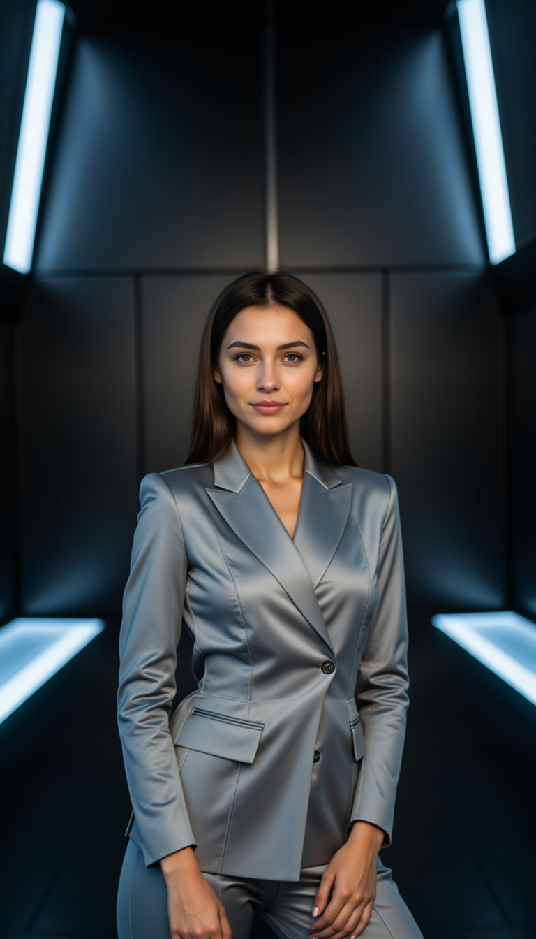 AI Фото в стиле Хай-тек: Идеальный Снимок Canon
