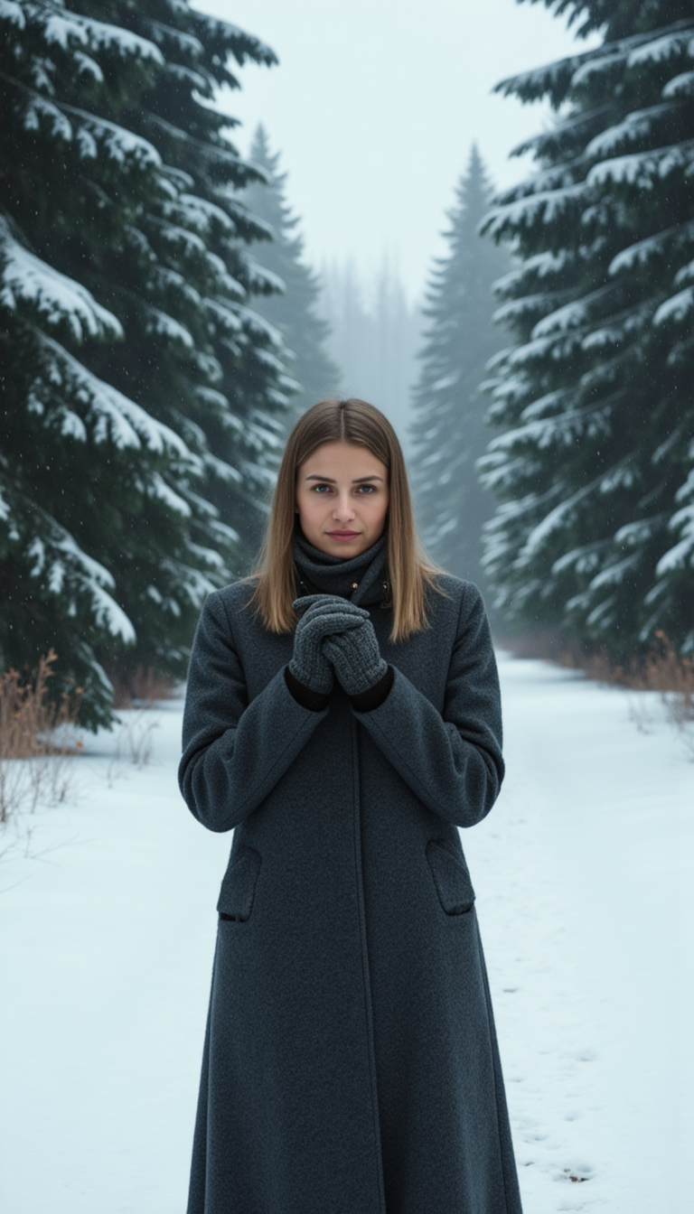 Костёр в Снегу: Nikon Z8, Атмосфера Тревоги
