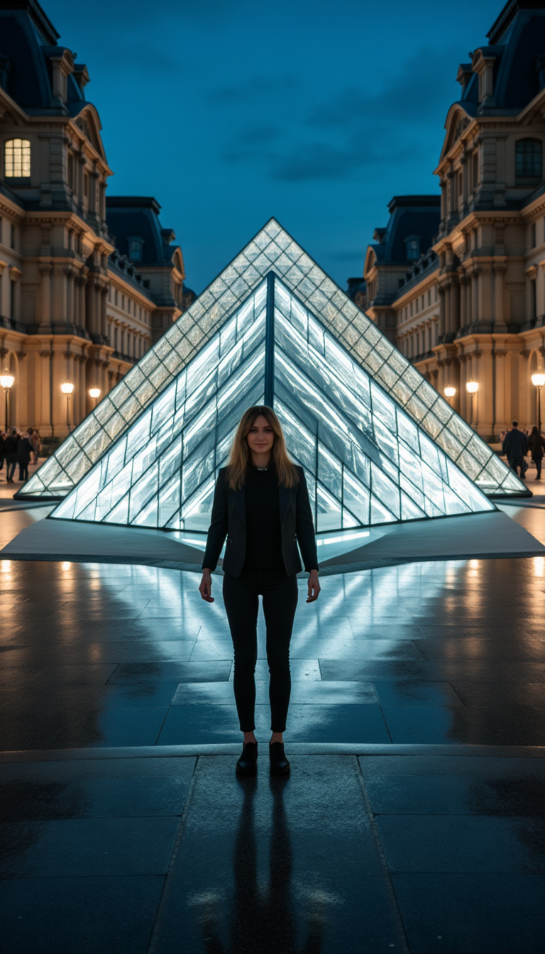 Лувр: Кинематографичная Фотография Sony A1
