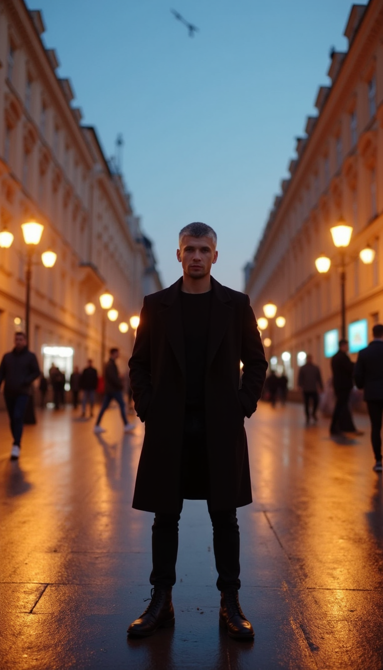 Невский проспект: Киношная фотосессия в центре города
