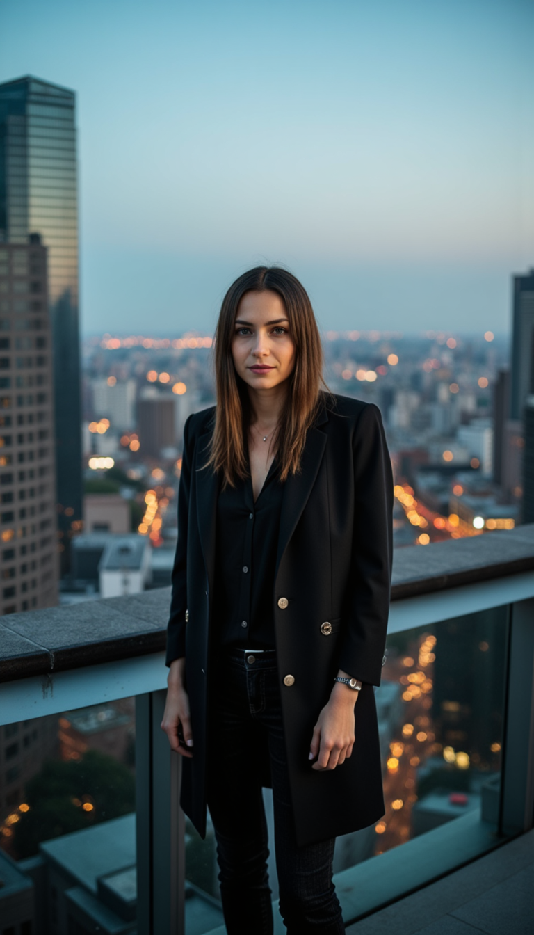 Фотосессии на крыше: Nikon Z8, Ambient Light, 1/3
 - Фотосессия с нейросетью