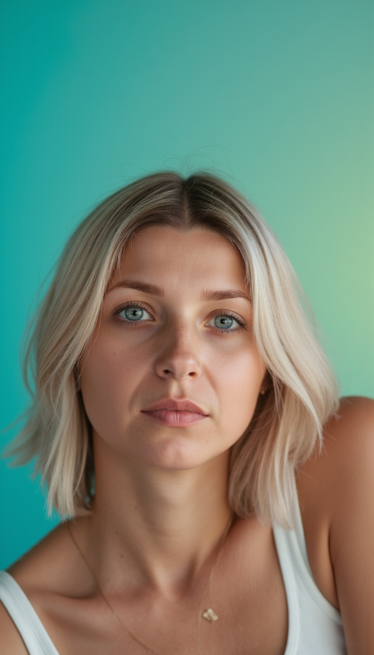 AI Фото в Студии: Симметрия и Soft Focus
 - Фотосессия с ИИ AIQA