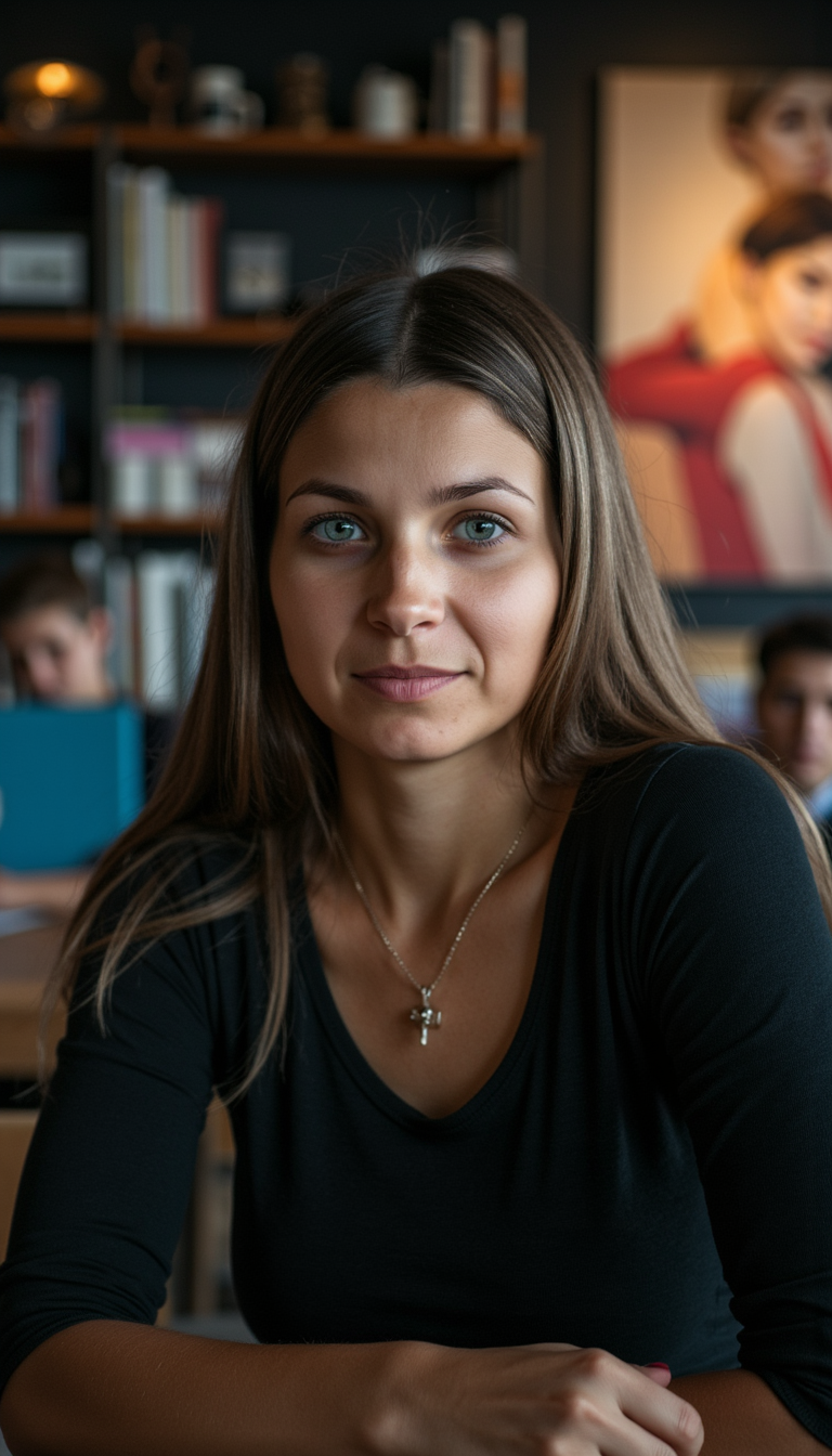 AI Портрет для Бизнеса: Low-Key, Nikon Z8
 - Фотосессия с нейросетью