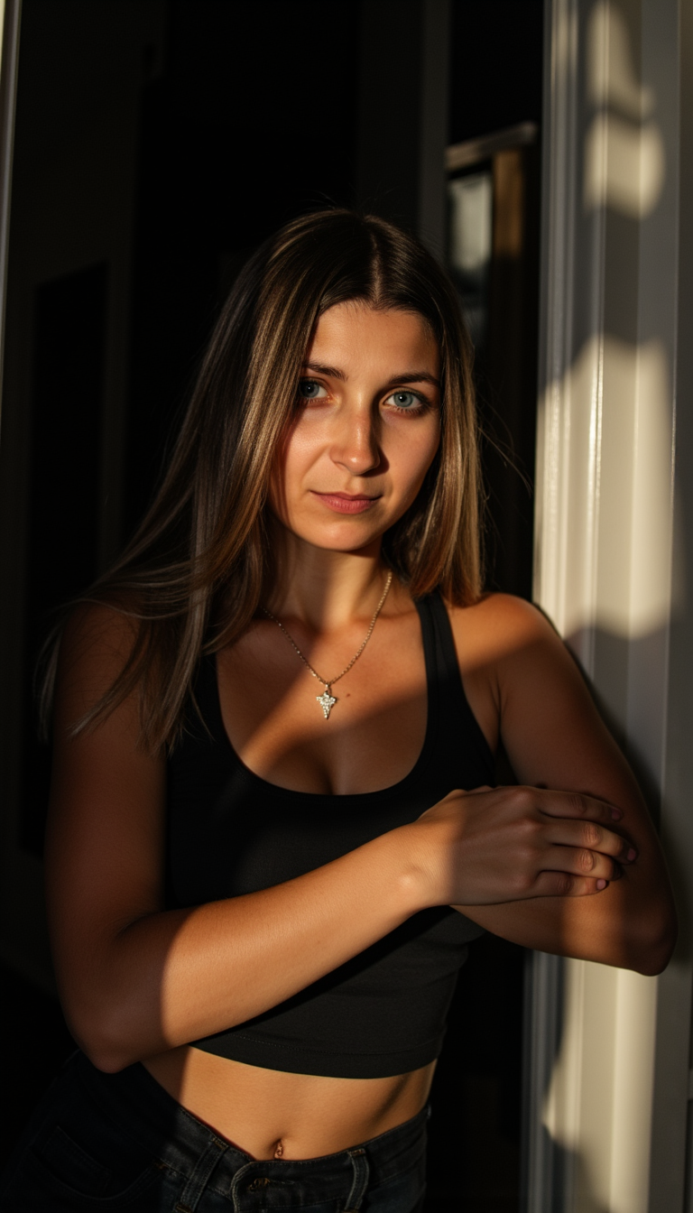 AI Фото для Знакомств: Драма & Nikon (85mm)
 - Фотосессия с ИИ AIQA