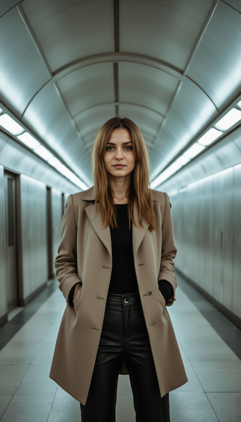Метро-шик: High-Key фотосессии Sony A1
 - Фотосессия с нейросетью