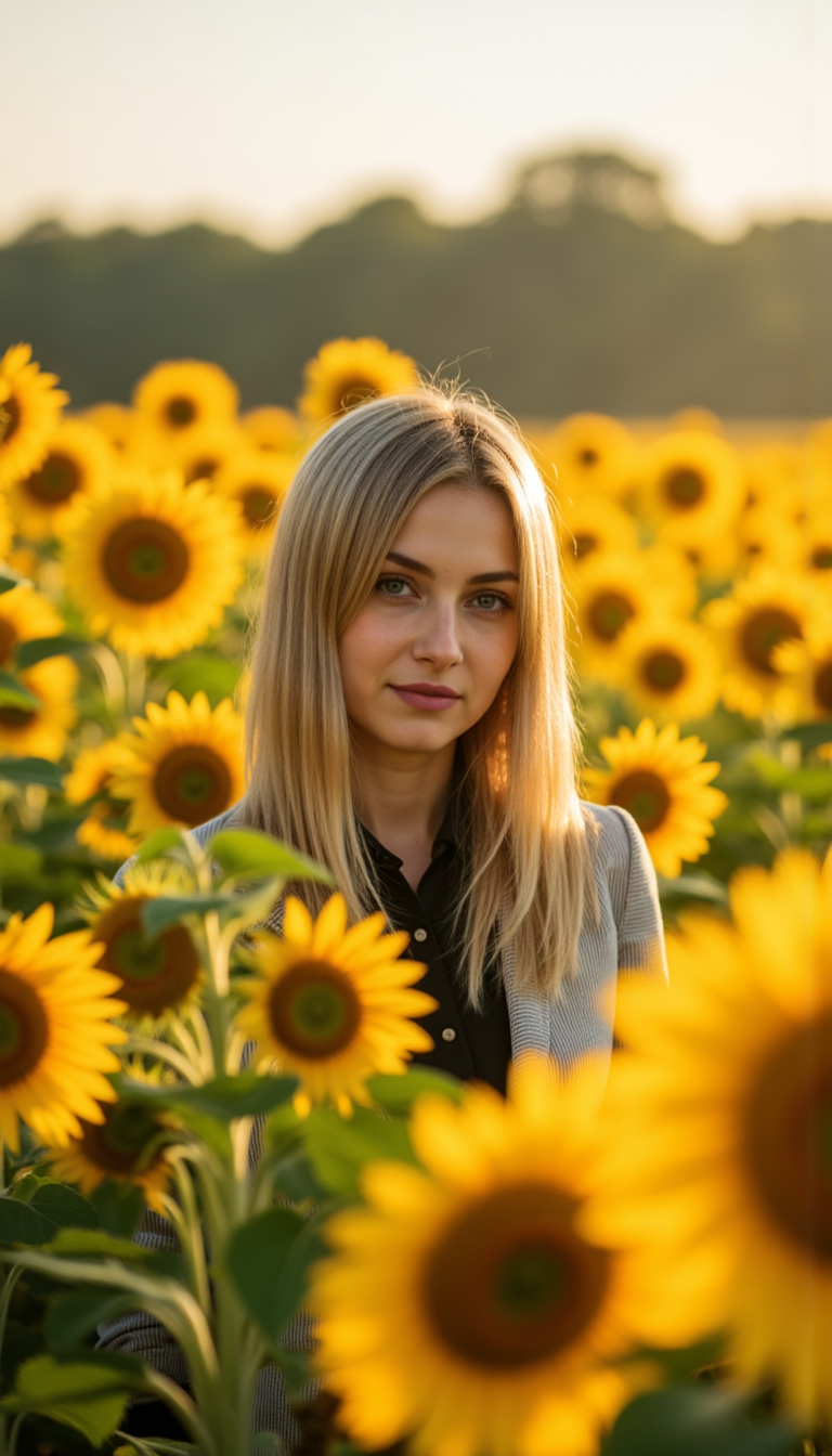 Подсолнухи: Nikon Z8, Боке и Римский Свет
