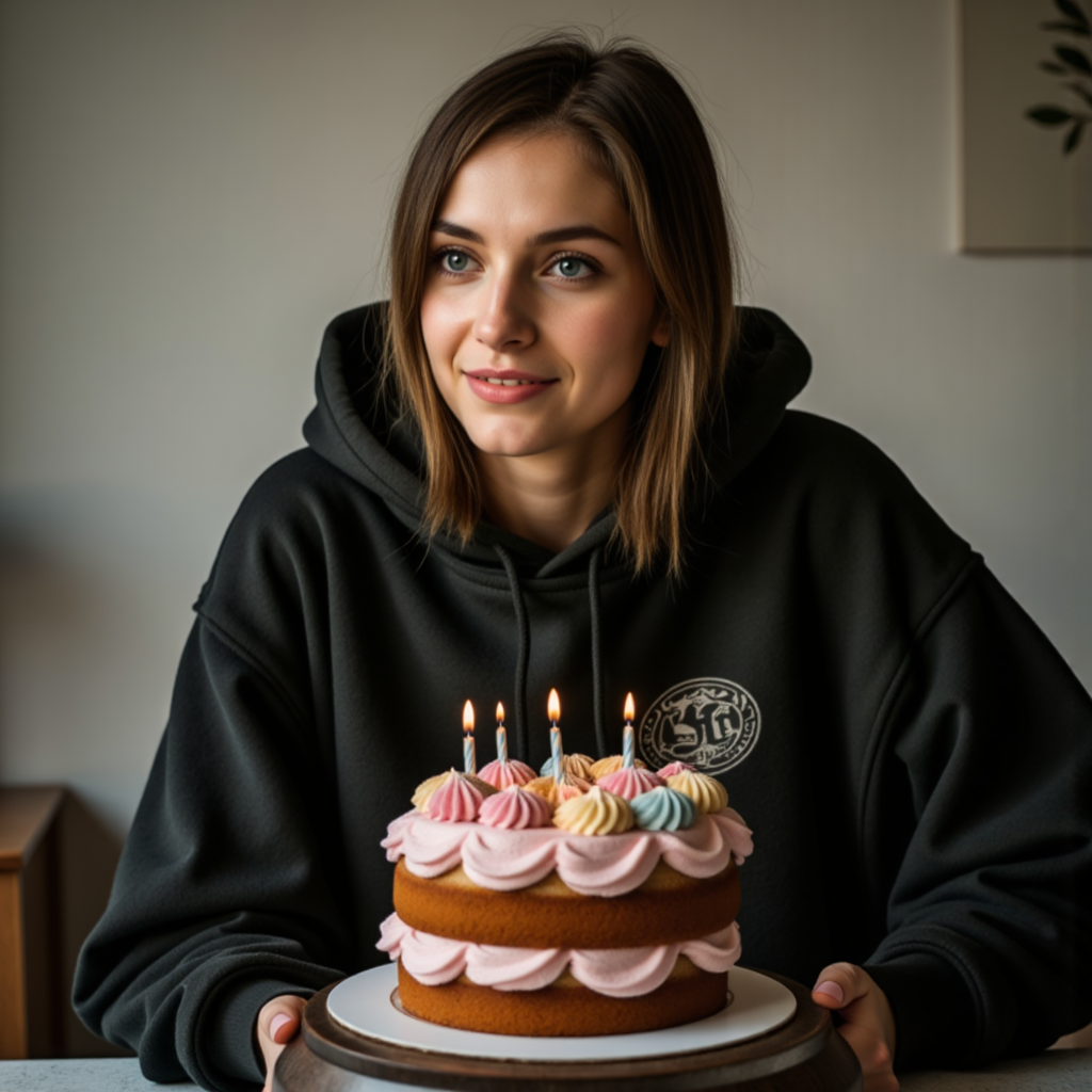 Стритстайл с тортом: модно и вкусно - Фотосессия с нейросетью
